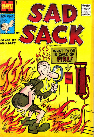 Sad Sack Comics  #74 (September 1957)