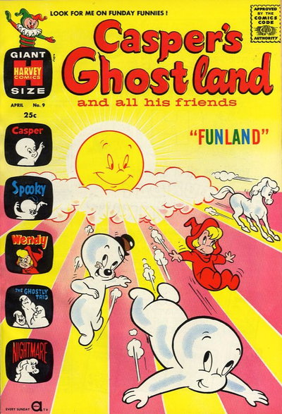 Casper's Ghostland  #9 (April 1961)