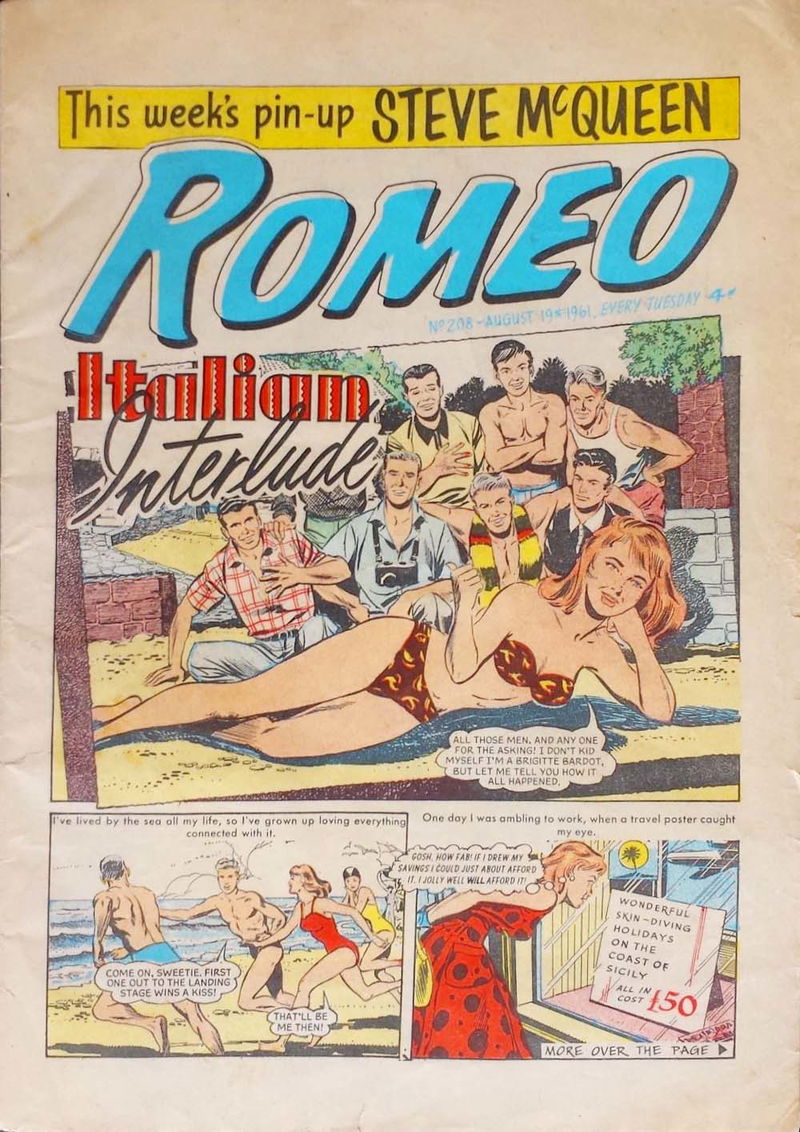 Romeo (DC Thompson, 1957? series) #208 ([19 August 1961])