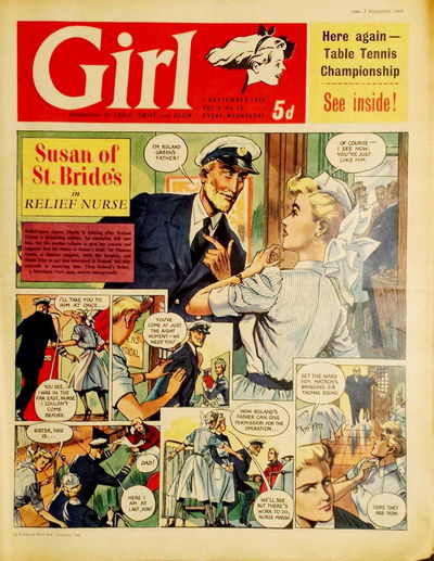 Girl (Hulton, 1951 series) v9#36 (5 September 1960)