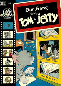 Our Gang with Tom & Jerry (Dell, 1947 series) #59 June 1949