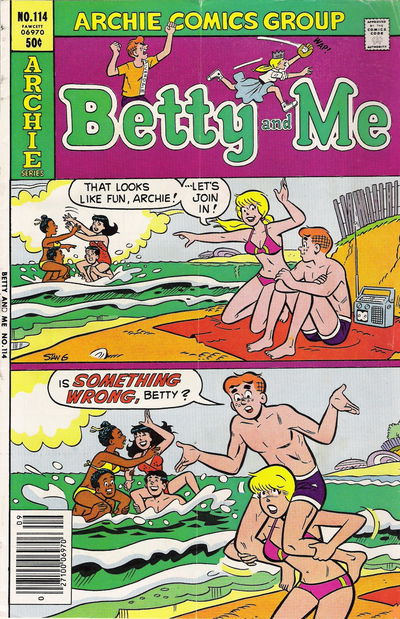 Betty and Me (Archie, 1965 series) #114 September 1980