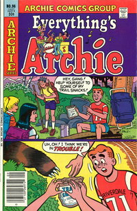 Everything's Archie (Archie, 1969 series)  #96 (September 1981) — "Hey gang! Help yourself to some of my trail snacks!"