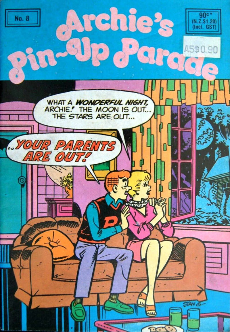 Archie's Pin-Up Parade (Yaffa Publishing, 1986? series) #8 ([December 1986?])