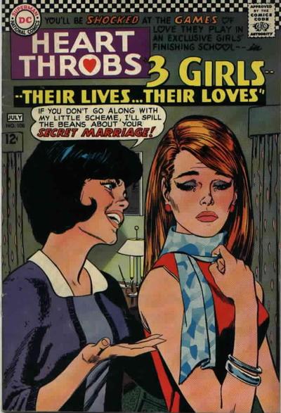 Heart Throbs (DC, 1957 series) #108 (June-July 1967)