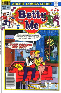 Betty and Me (Archie, 1965 series)  #131 (November 1982) — "What a wonderful night, Archie! The moon is out... the stars are out..."