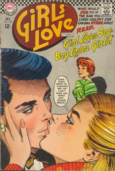 Girls' Love Stories (DC, 1949 series) #128 (July 1967)