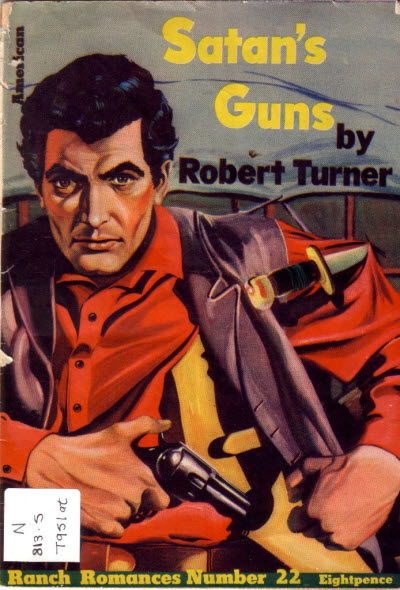 American Ranch Romances (Malian, 1952? series) #22 — Satan's Guns [1952?]