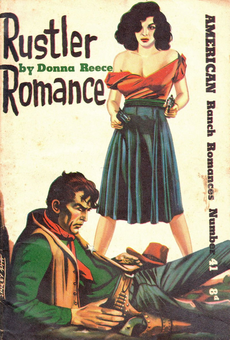 American Ranch Romances (Malian, 1952? series) #41 — Rustler Romance ([October 1953?])