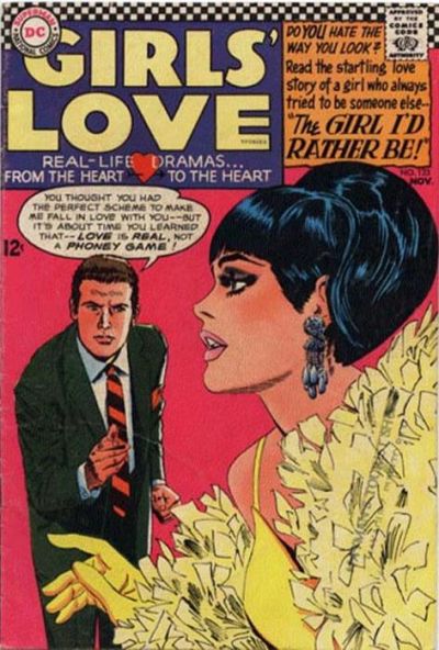 Girls' Love Stories (DC, 1949 series) #123 (November 1966)
