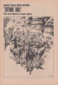 The Fastest Gun Western (Murray, 1977 series) #35 — Sitting Bull: The Best Indian is a Dead Indian