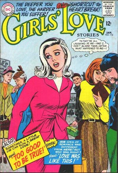 Girls' Love Stories (DC, 1949 series) #116 (January 1966)