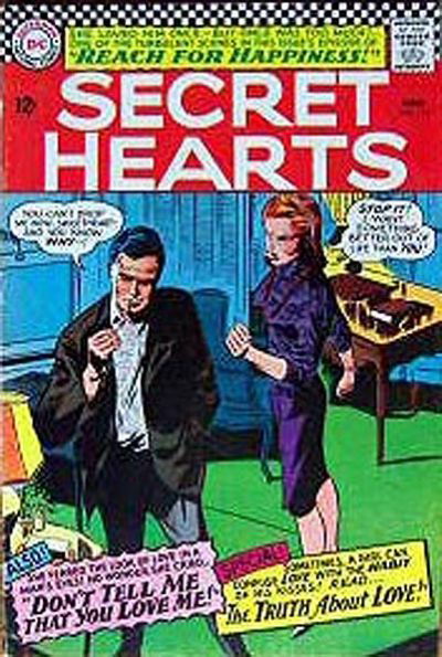 Secret Hearts (DC, 1949 series) #112 (June 1966)
