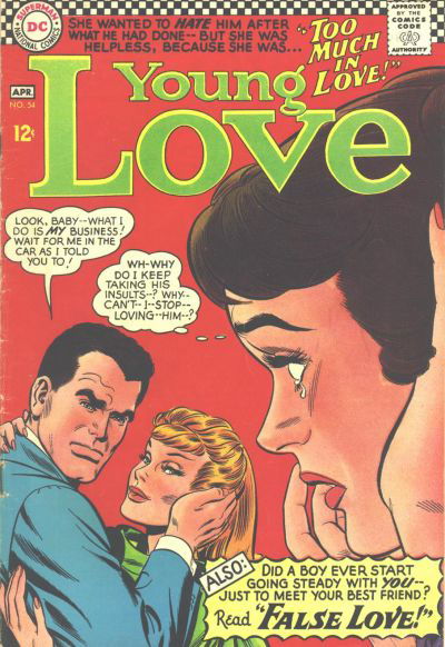 Young Love (DC, 1963 series) #54 March-April 1966