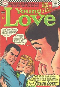 Young Love (DC, 1963 series) #54 — Too Much in Love!