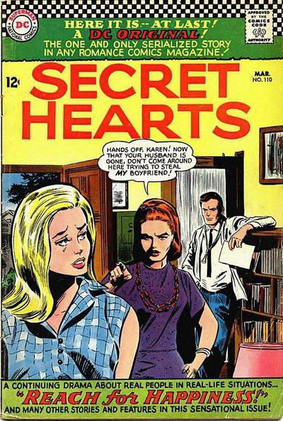 Secret Hearts (DC, 1949 series) #110 (March 1966)