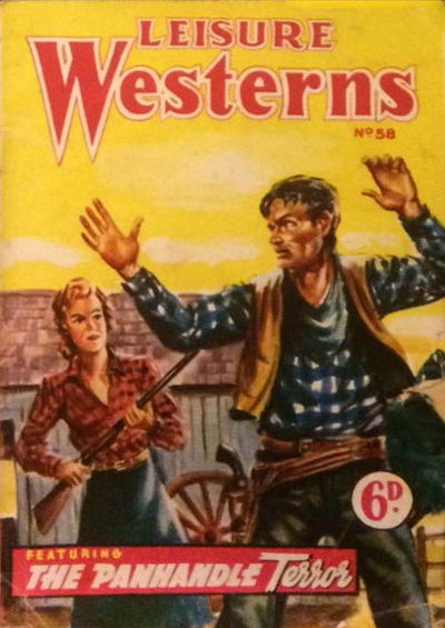 Leisure Westerns (Leisure Productions, 1950? series) #58 — The Panhandle Terror [May 1951?]