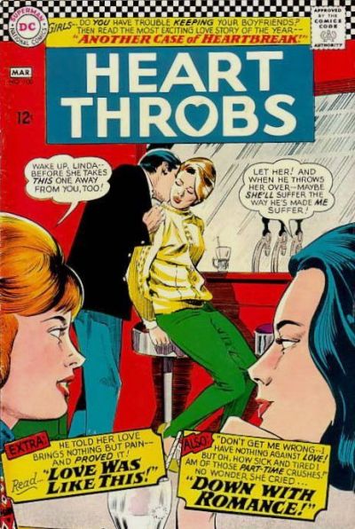 Heart Throbs (DC, 1957 series) #100 (February-March 1966)