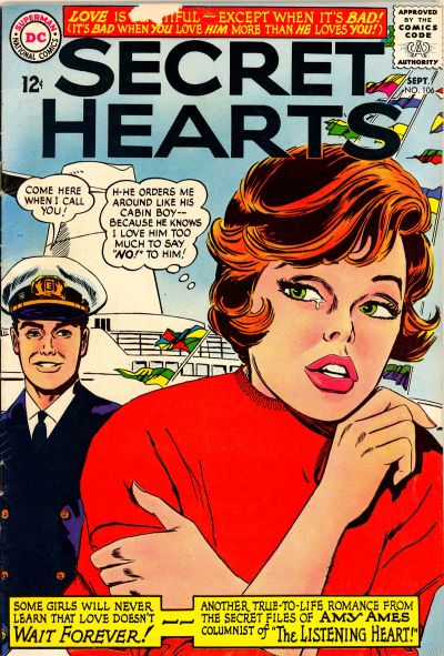 Secret Hearts  #106 (September 1965)