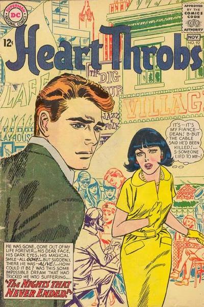 Heart Throbs (DC, 1957 series) #92 (October-November 1964)