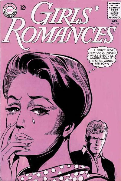 Girls' Romances (DC, 1950 series) #108 April 1965