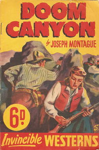 Invincible Westerns (Invincible, 1948 series) #4? — Doom Canyon [July 1948]