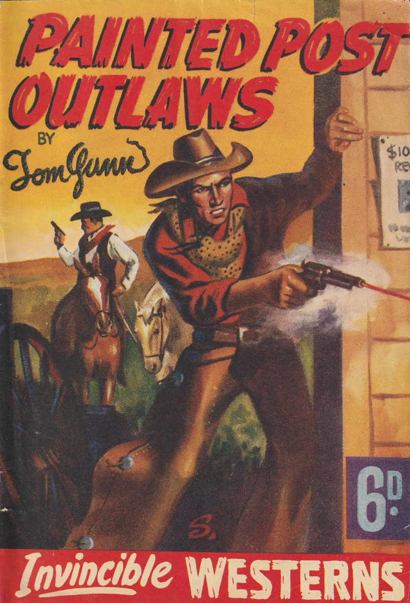 Invincible Westerns (Invincible, 1948 series) #9? — Painted Post Outlaws ([October 1948?])