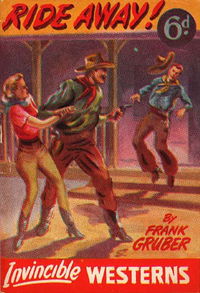 Invincible Westerns (Invincible, 1948 series) #18 — Ride Away [February 1949?]