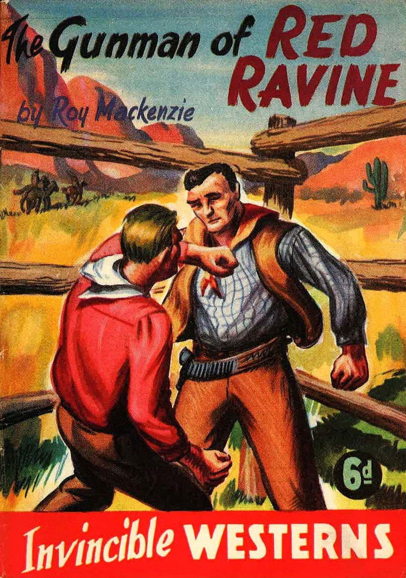 Invincible Westerns (Invincible, 1948 series) #19 — The Gunman of Red Ravine ([March 1949?])