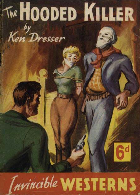 Invincible Westerns (Invincible, 1948 series) #20 — The Hooded Killer ([March 1949?])