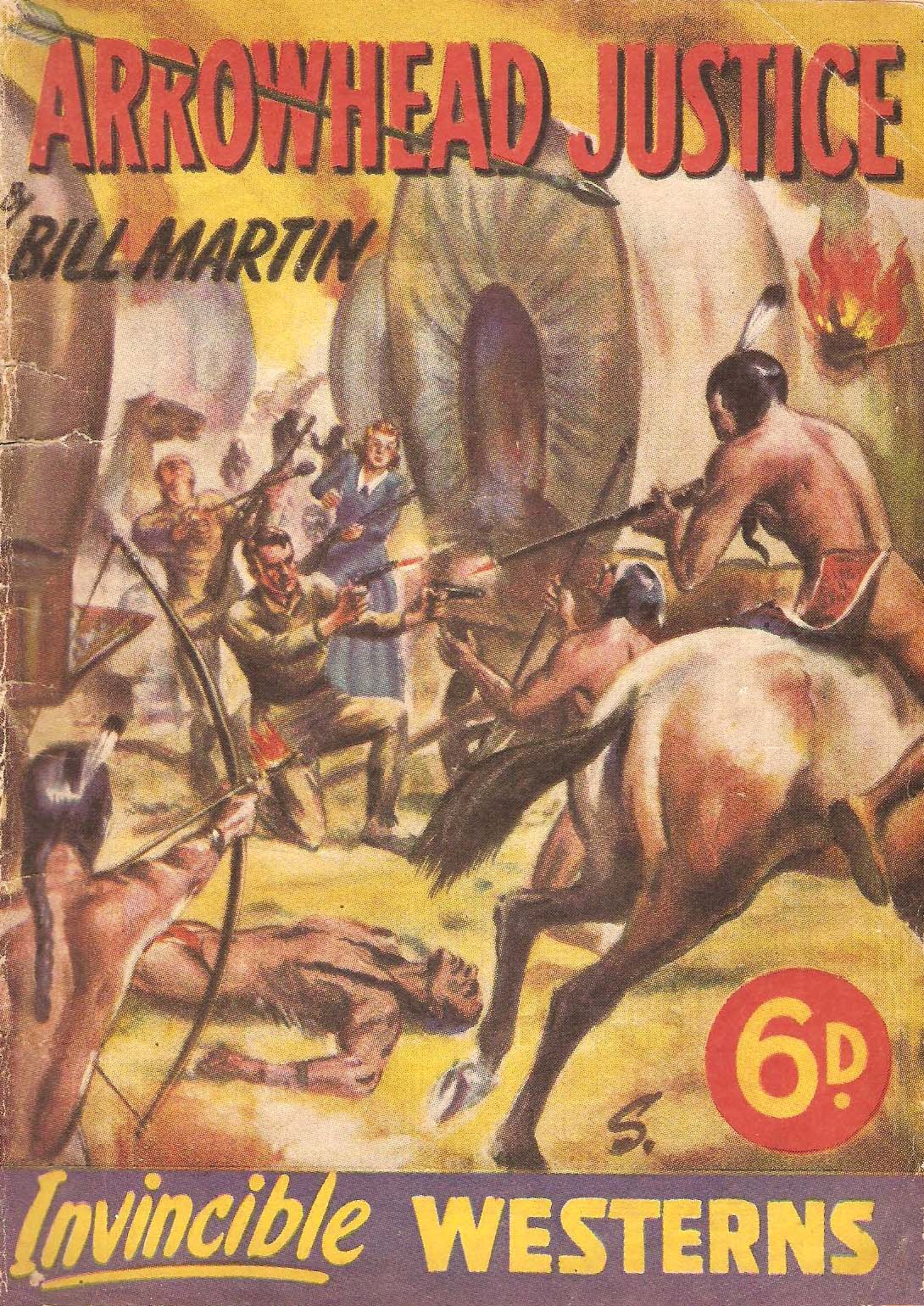 Invincible Westerns (Invincible, 1948 series) #23 — Arrowhead Justice ([May 1949?])