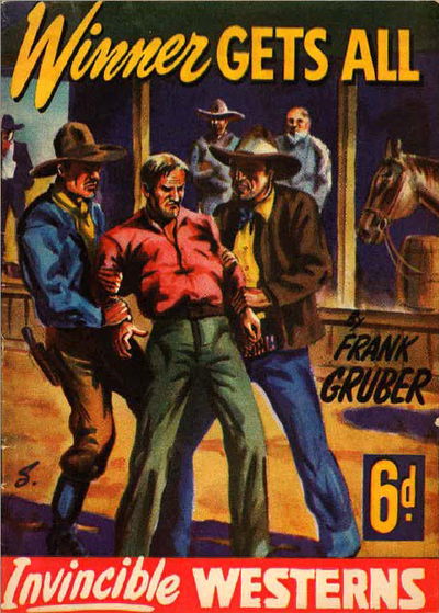 Invincible Westerns (Invincible, 1948 series) #24 — Winner Gets All [May 1949?]