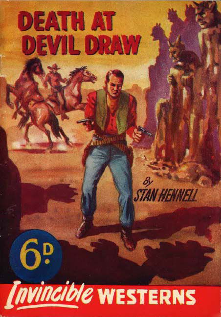 Invincible Westerns (Invincible, 1948 series) #26 — Death at Devil Draw ([June 1949?])