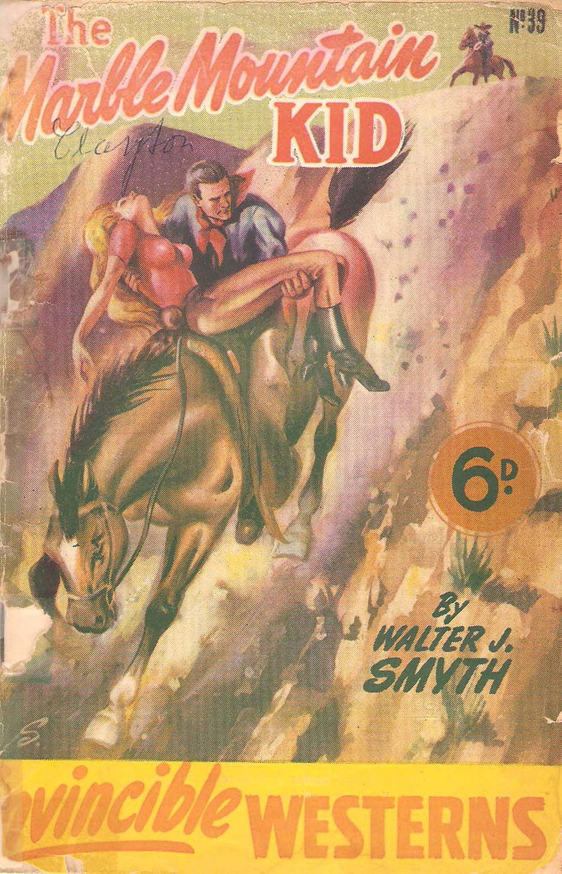 Invincible Westerns (Invincible, 1948 series) #39 — The Marble Mountain Kid ([January 1950?])