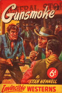 Invincible Westerns (Invincible, 1948 series) #58 — Gunsmoke [June 1950?]