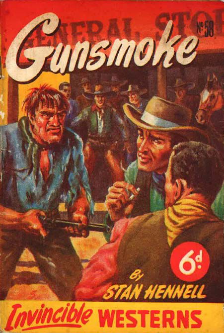 Invincible Westerns (Invincible, 1948 series) #58 — Gunsmoke ([June 1950?])