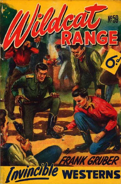 Invincible Westerns (Invincible, 1948 series) #59 — Wild Cat Range [June 1950?]