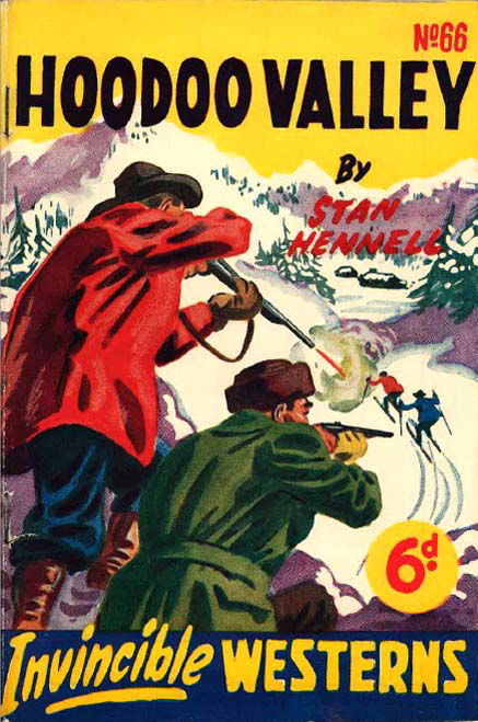 Invincible Westerns (Invincible, 1948 series) #66 — Hoodoo Valley ([August 1950?])