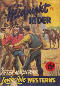 Invincible Westerns (Invincible, 1948 series) #67 — The Midnight Rider [August 1950?]