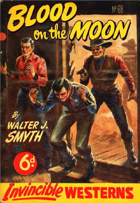 Invincible Westerns (Invincible, 1948 series) #68 — Blood on the Moon ([August 1950?])