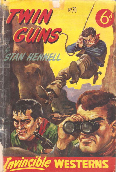 Invincible Westerns (Invincible, 1948 series) #70 — Twin Guns [September 1950?]