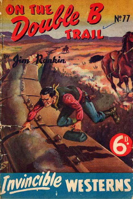 Invincible Westerns (Invincible, 1948 series) #77 — On the Double B Trail ([November 1950?])