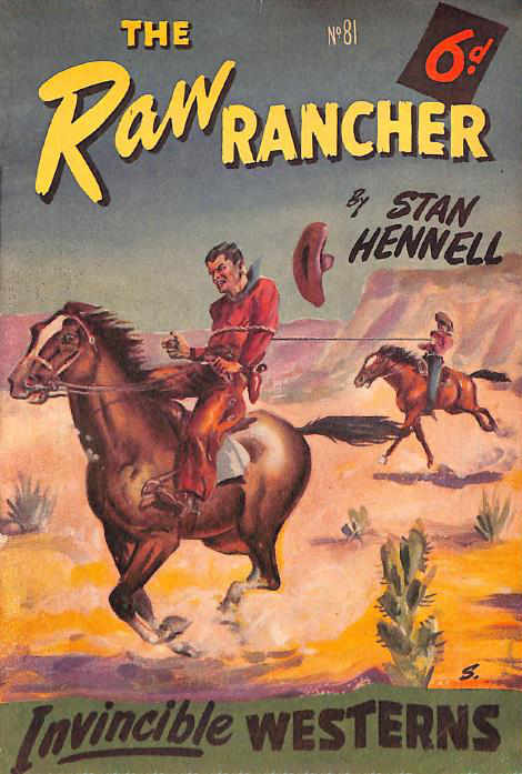 Invincible Westerns (Invincible, 1948 series) #81 — The Raw Rancher ([December 1950?])