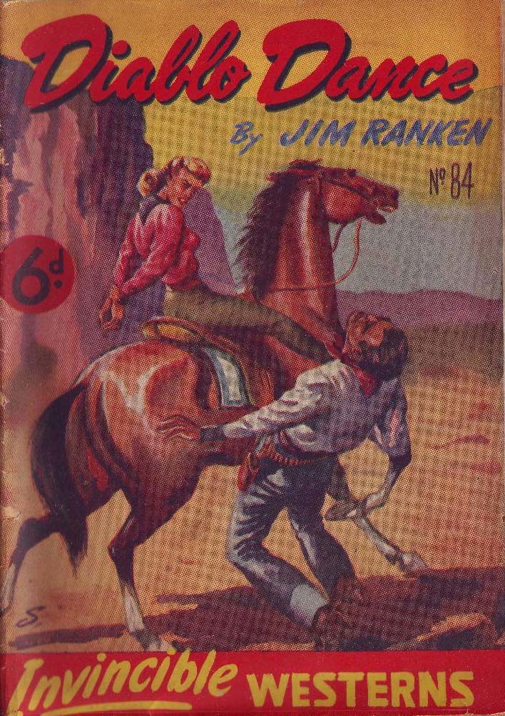 Invincible Westerns (Invincible, 1948 series) #84 — Diablo Dance ([December 1950?])