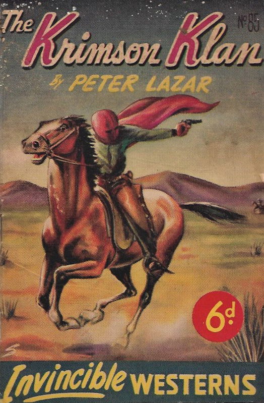 Invincible Westerns (Invincible, 1948 series) #85 — The Krimson Klan ([January 1951?])
