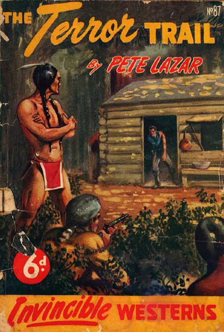 Invincible Westerns (Invincible, 1948 series) #87 — The Terror Trail ([January 1951?])