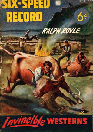 Invincible Westerns (Invincible, 1948 series) #89 — Six-Speed Record ([February 1951?])