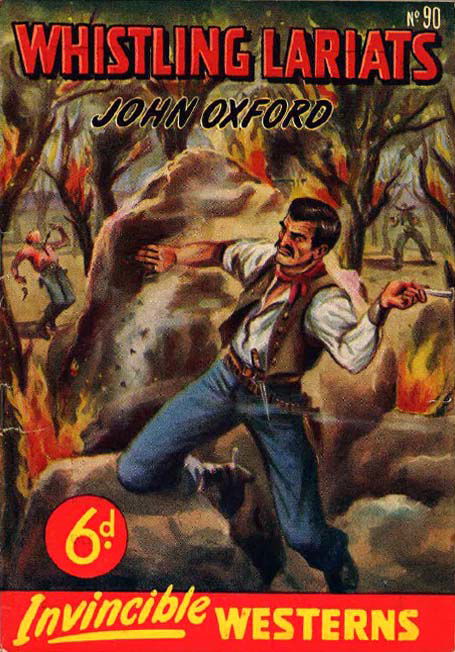 Invincible Westerns (Invincible, 1948 series) #90 — Whistling Lariats ([February 1951?])