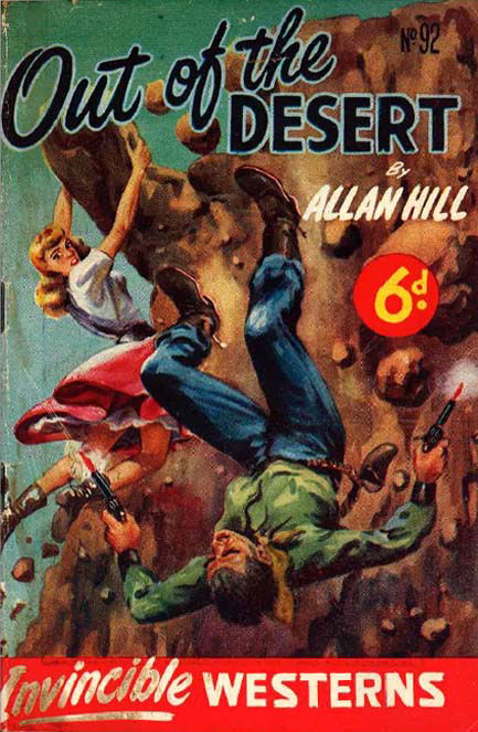 Invincible Westerns (Invincible, 1948 series) #92 — Out of he Desert ([February 1951?])