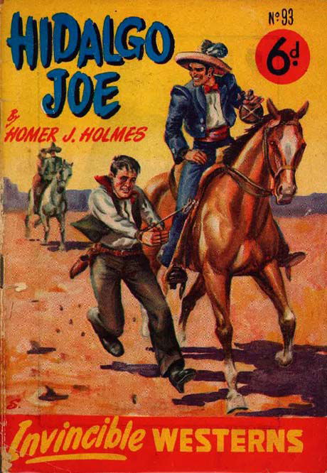 Invincible Westerns (Invincible, 1948 series) #93 — Hidalgo Joe ([March 1951?])